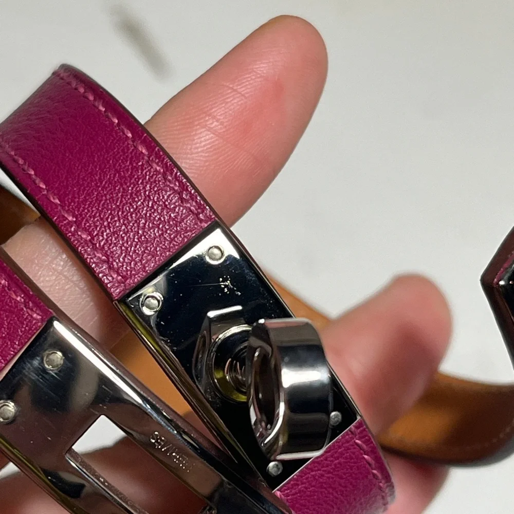 Hermes Kelly double bracelet - Picture 5 of 14